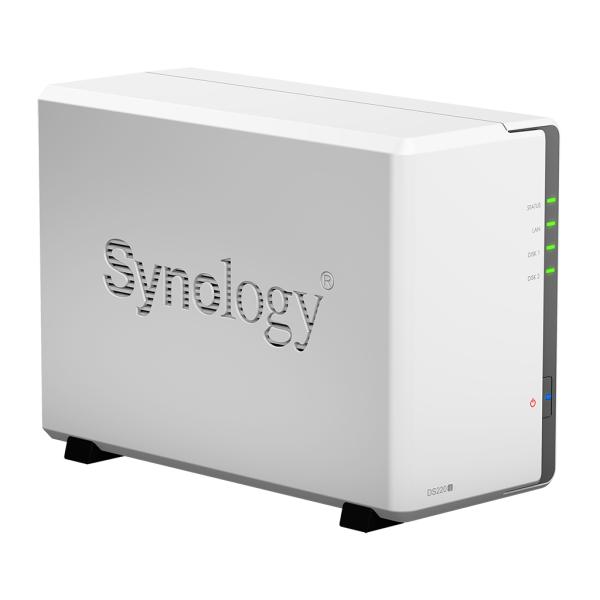 Synology DiskStation DS220j NAS RAID Server Leergehäuse - wie NEU